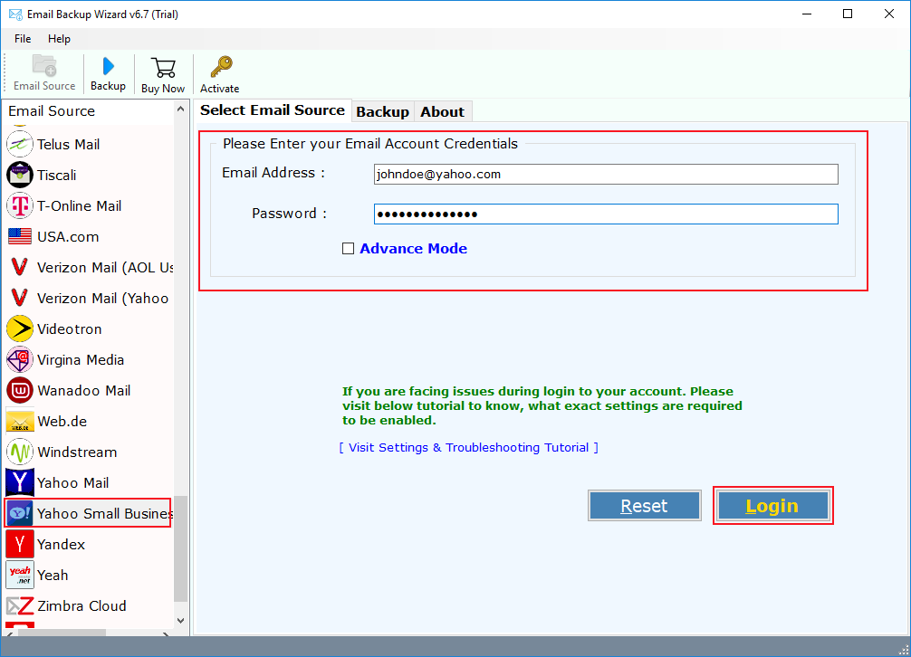 Yahoo Small Business Backup Tool To Download Business Emails To 30