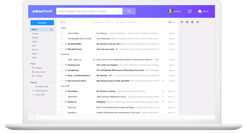 yahoo mail app