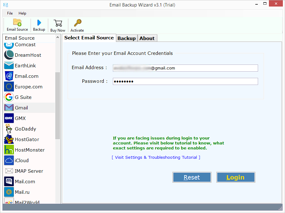 Gmail Backup Software