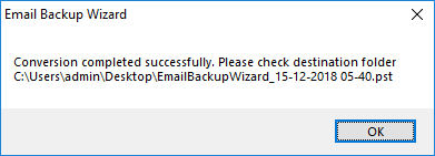 complete IceWarp Mail account backup