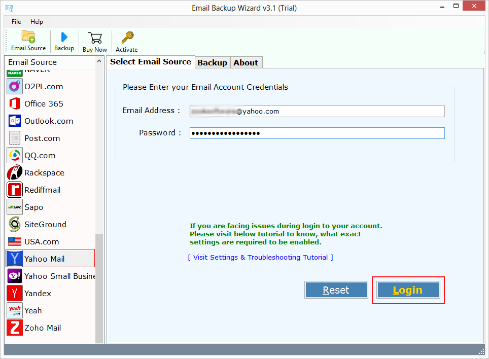 yahoo small business mail outlook 365 settings