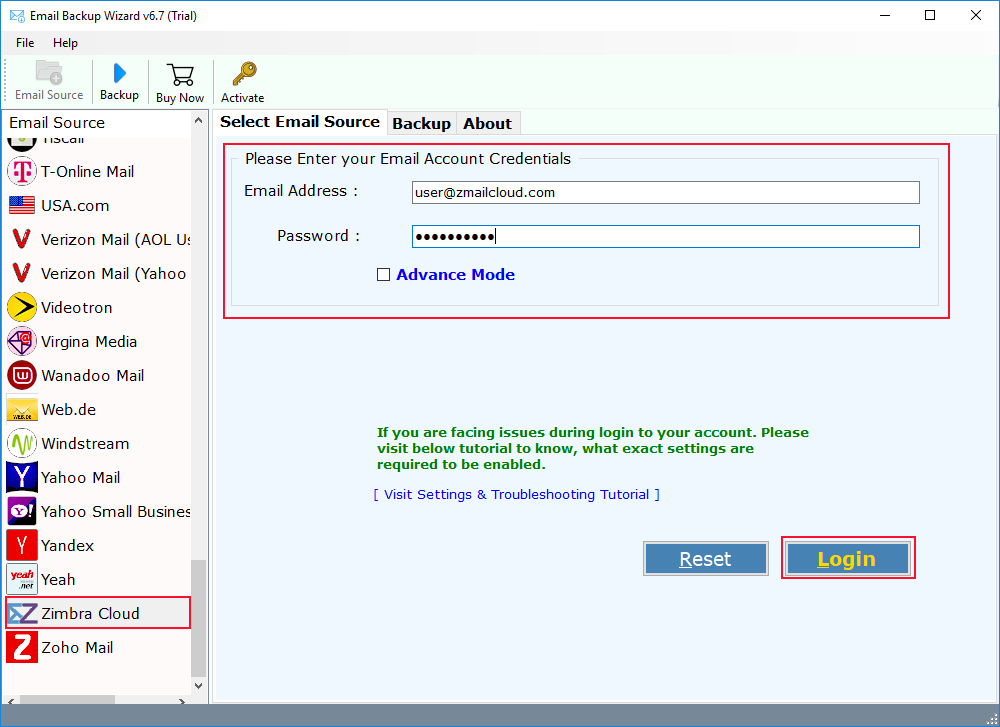 Zimbra Mail Server Migration Tool to Take Backup of Zimbra Mail Server to  30+ Options
